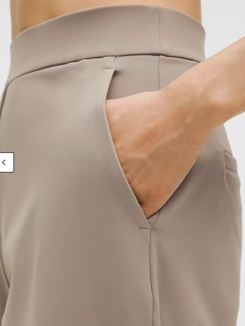 Lululemon Daydrift High-Rise Tapered Trouser Short - Picture 3 of 4